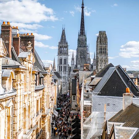 Elisabeth Comfortable Studio With Double Bed In Town Center Apartment Rouen Exterior photo